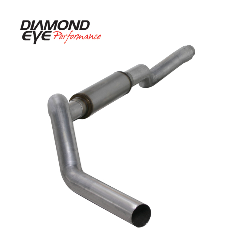 Chevrolet 3500 Performance Exhaust - Diamond Eye Performance - Cat Back Single - `06-`07